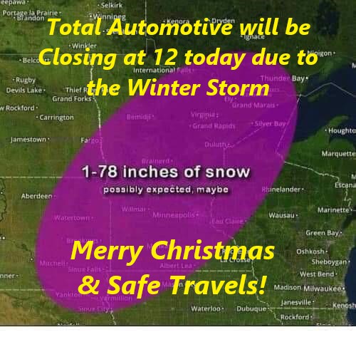 Closing Early Winter Storm
